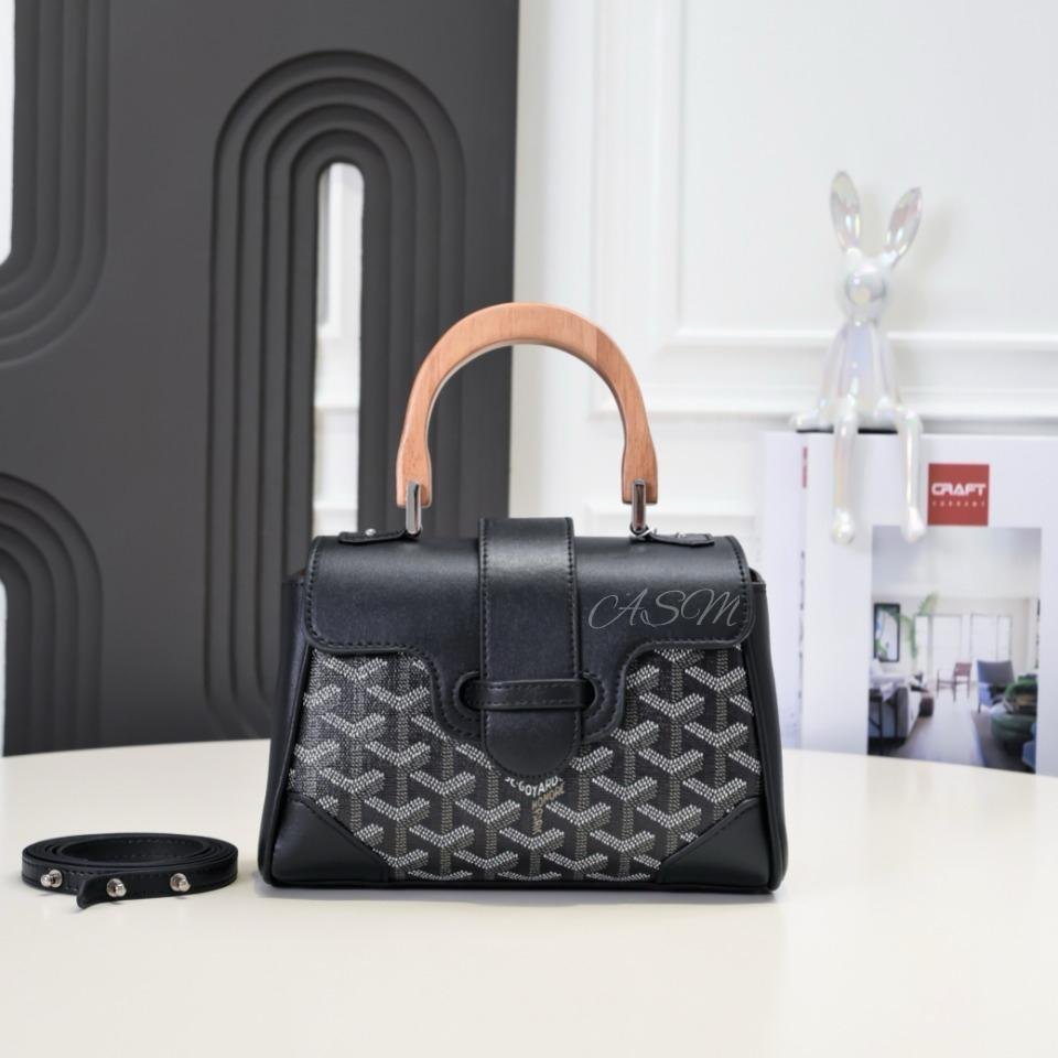 Goyard Saïgon Souple Mini Bag black