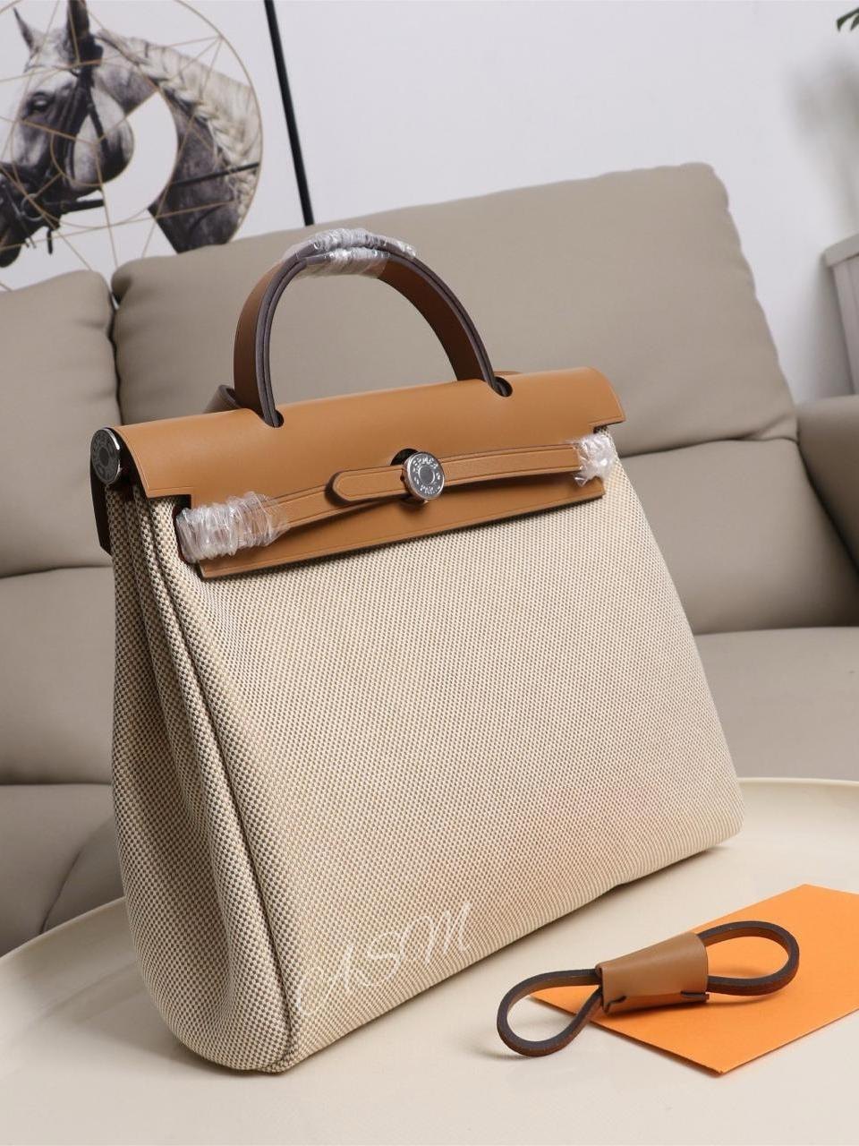 Hermès Herbag Zip 31 in Vache Hunter