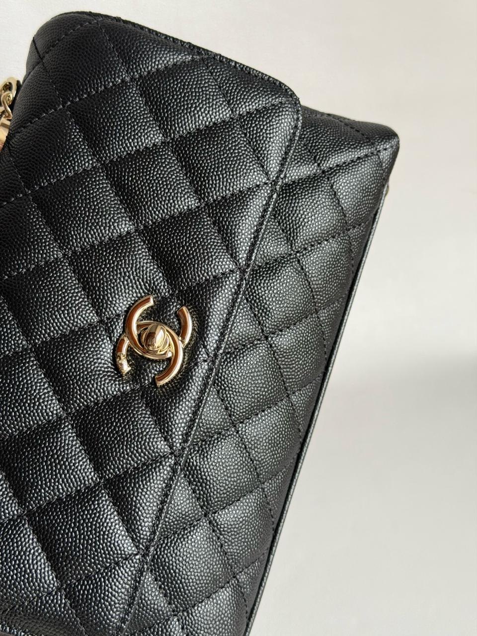 Chanel Flap Bag with Top Handle