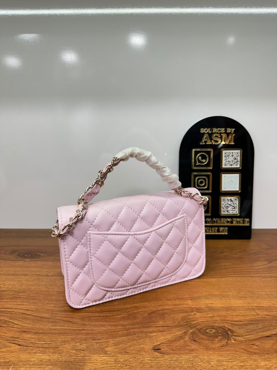 Chanel Classic Rectangular Mini Flap Bag with Top Handle