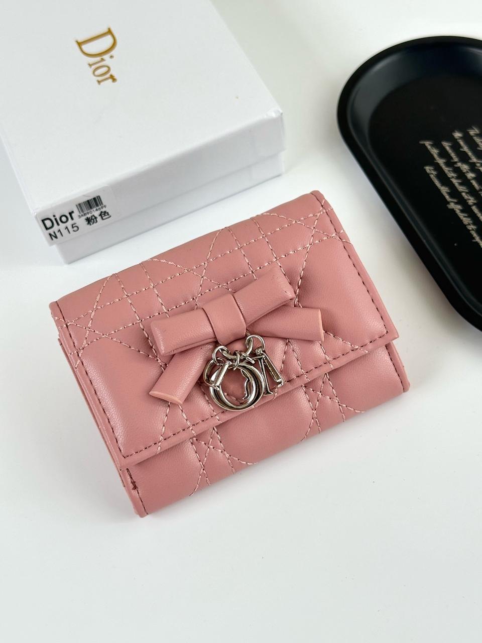 Lady Dior Glycine Wallet