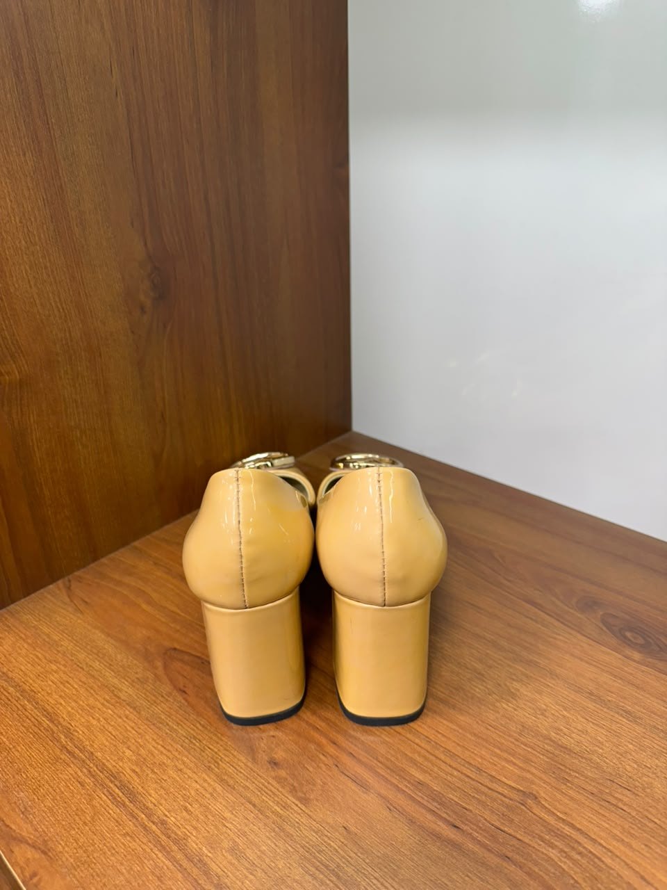 Louis Vuitton Madeleine Block Heel Pumps