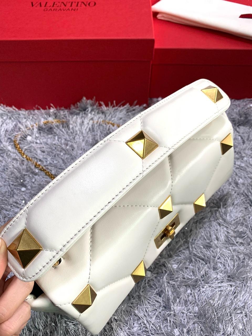 Valentino Garavani Roman Stud Shoulder Bag
