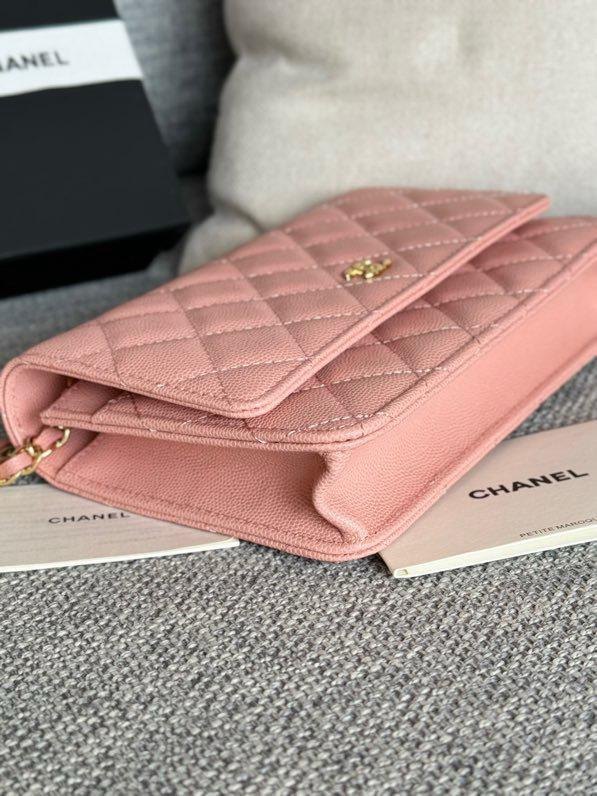 Chanel Classic Wallet on Chain