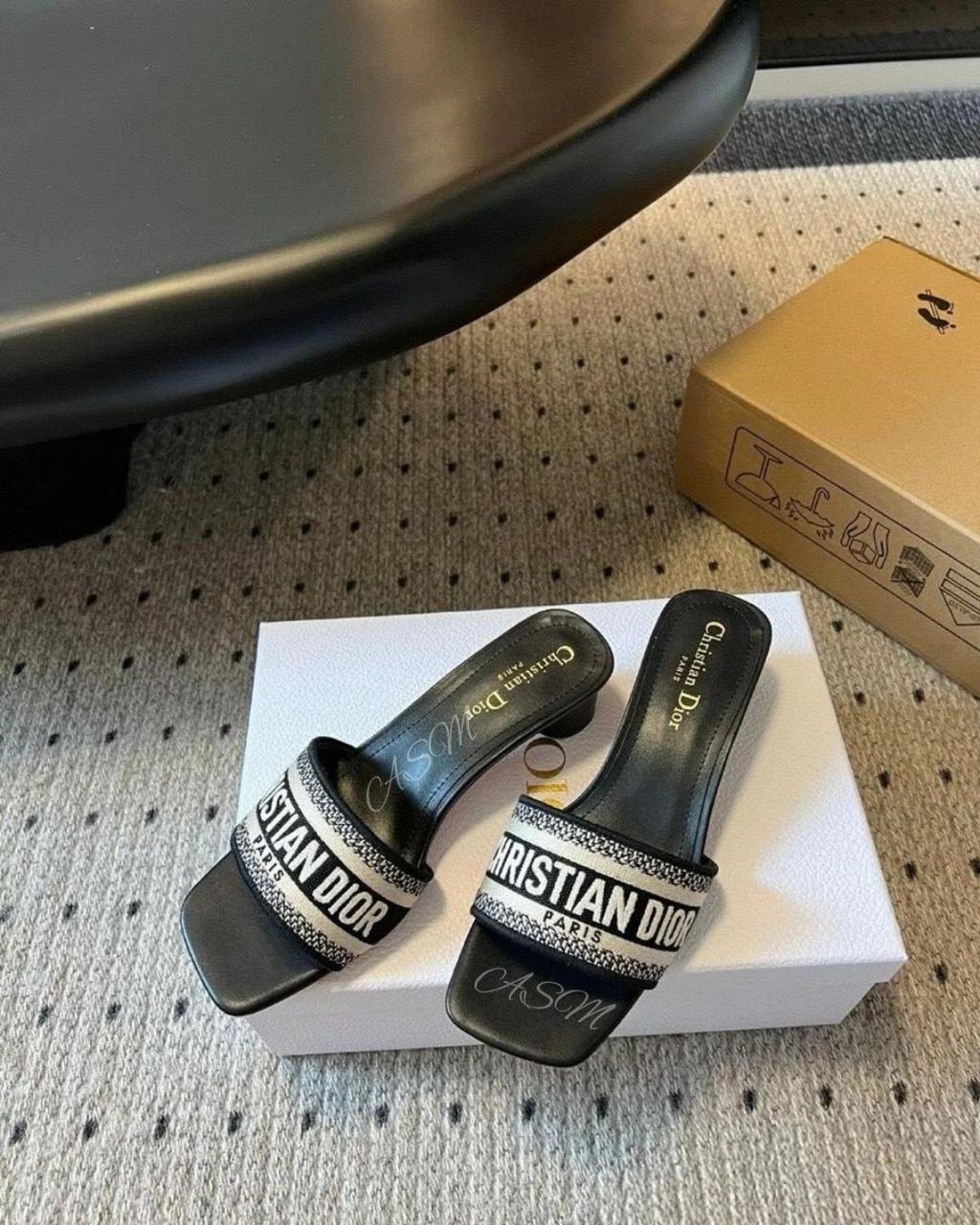 Dior Dway Heeles Slides