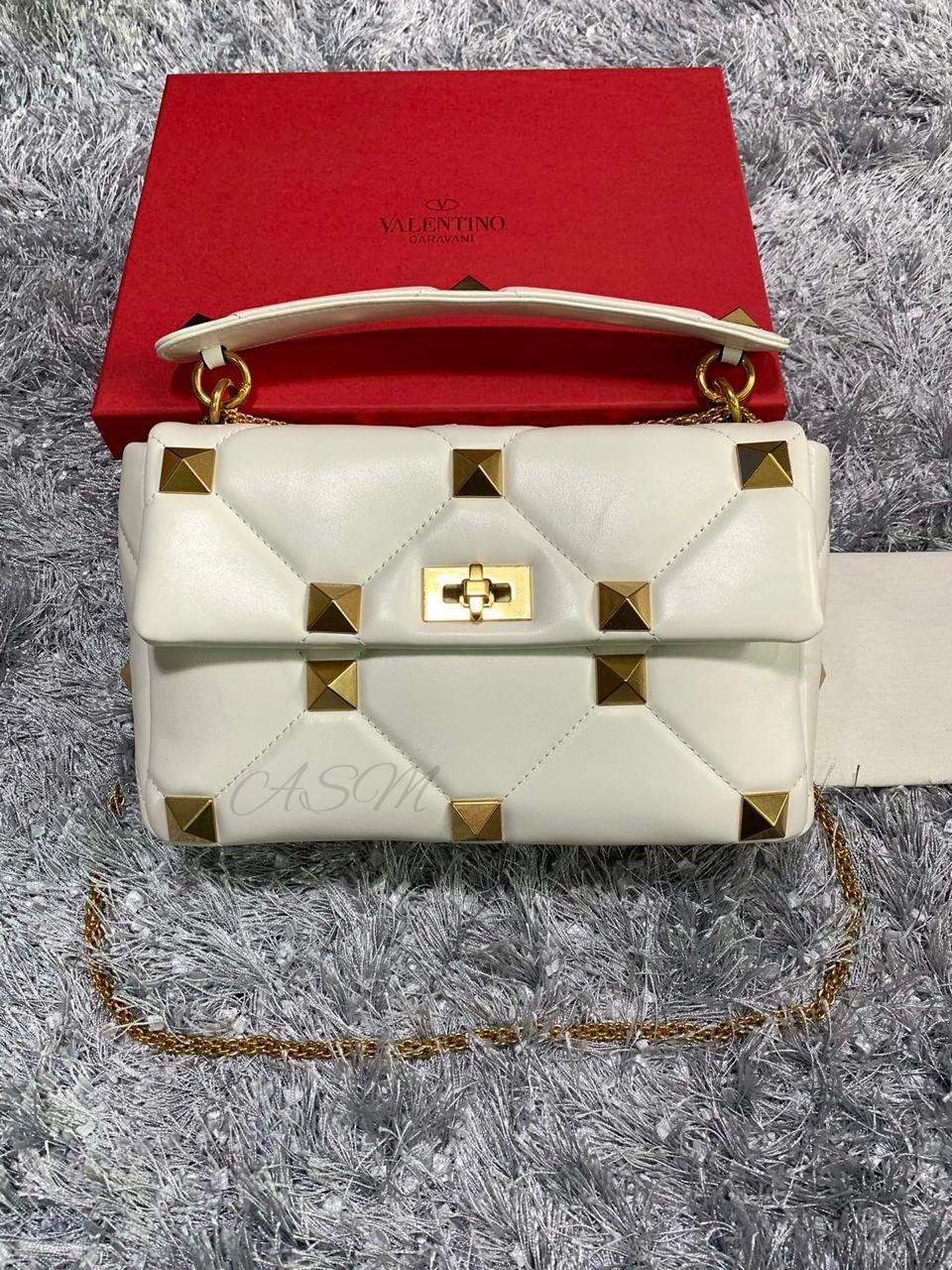 Valentino Garavani Roman Stud Shoulder Bag
