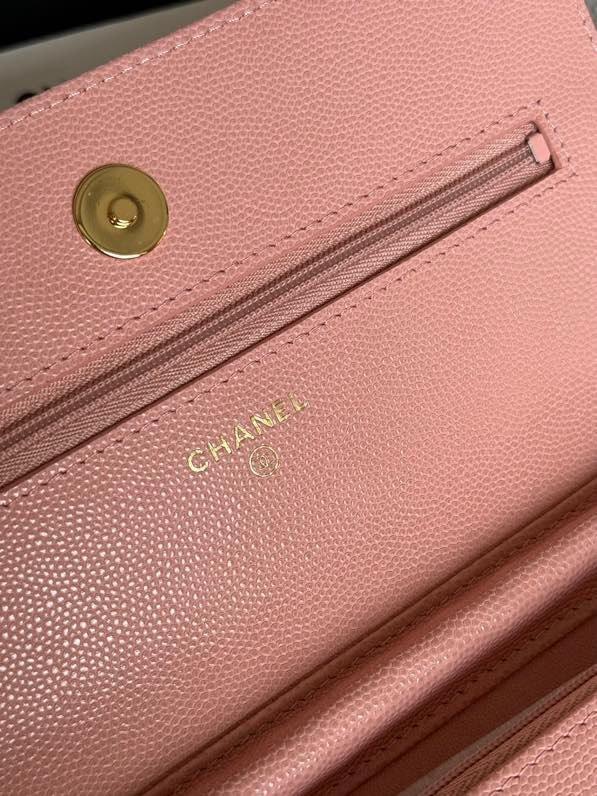 Chanel Classic Wallet on Chain