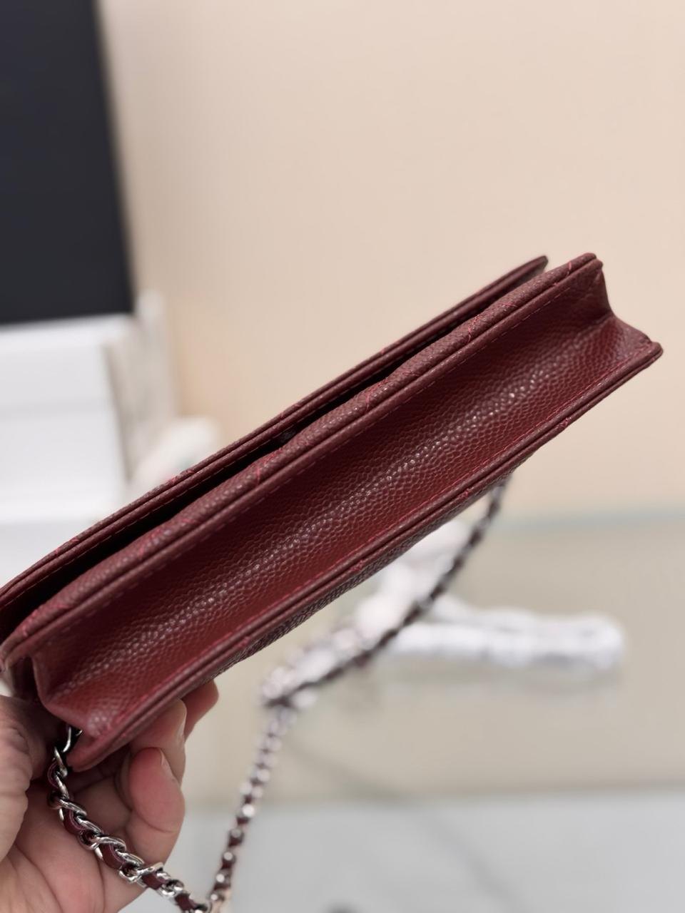 Chanel Classic Wallet on Chain