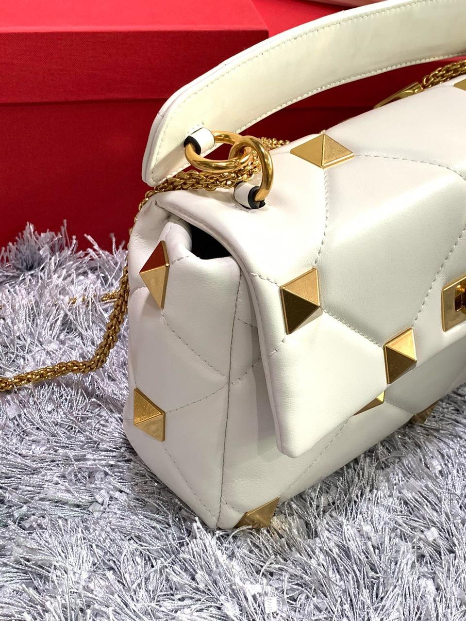 Valentino Garavani Roman Stud Shoulder Bag