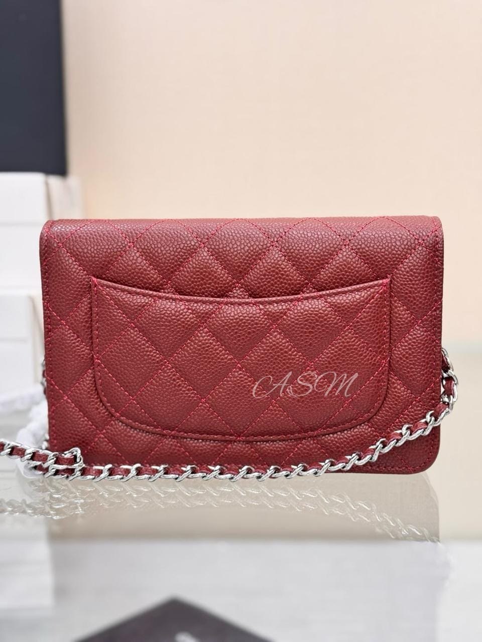 Chanel Classic Wallet on Chain