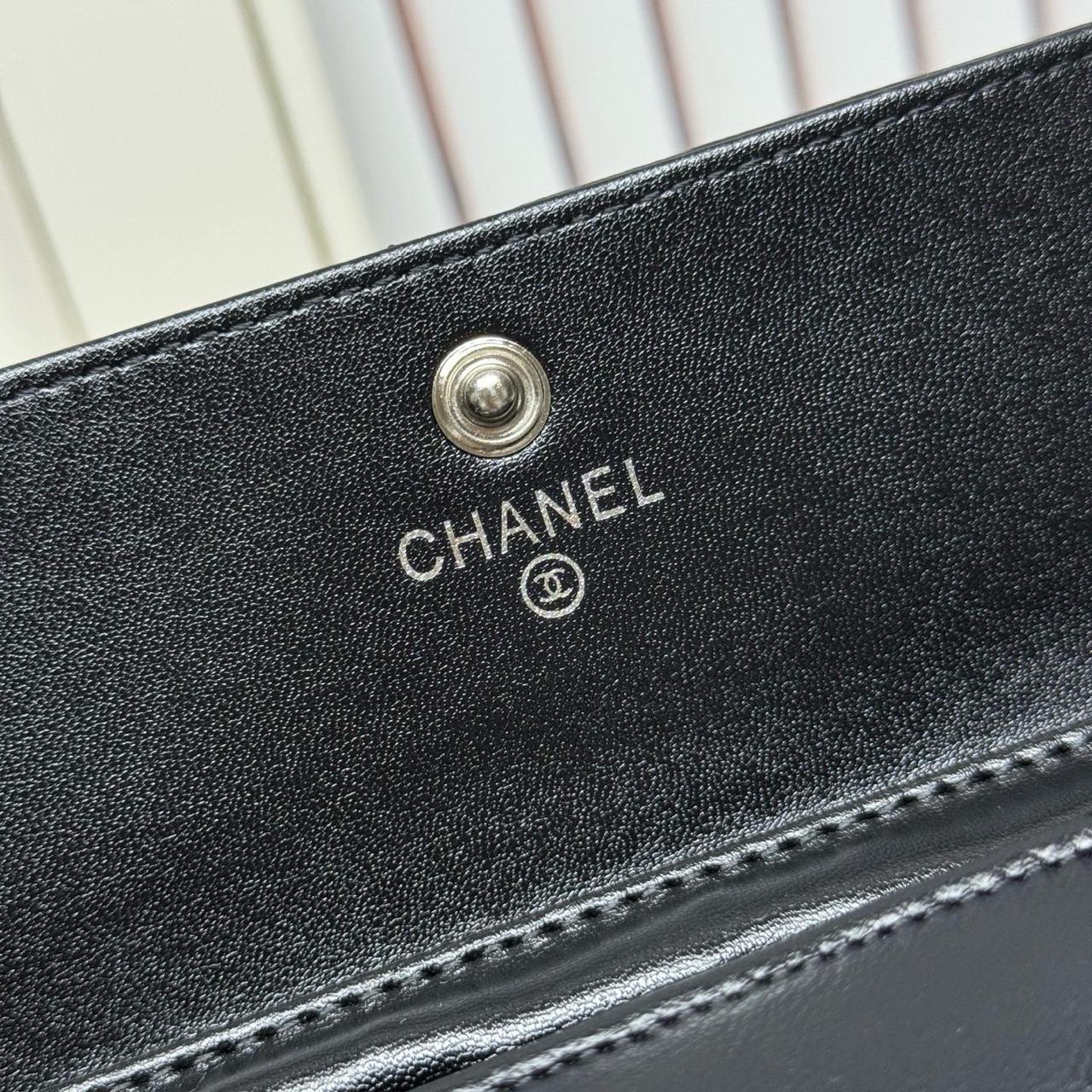 Chanel Crystal Star Long Clutch with Chain