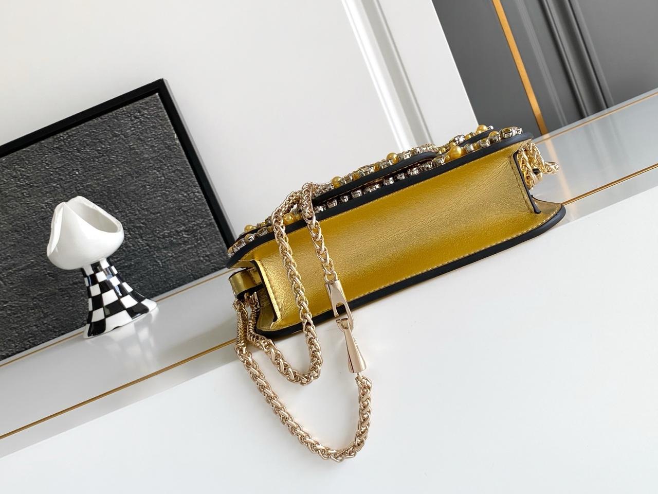 Valentino Garavani Small Jeweled Locò Shoulder Bag