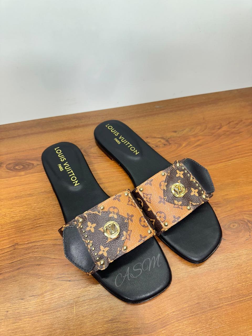 Louis Vuitton LV Frame Flat Mules