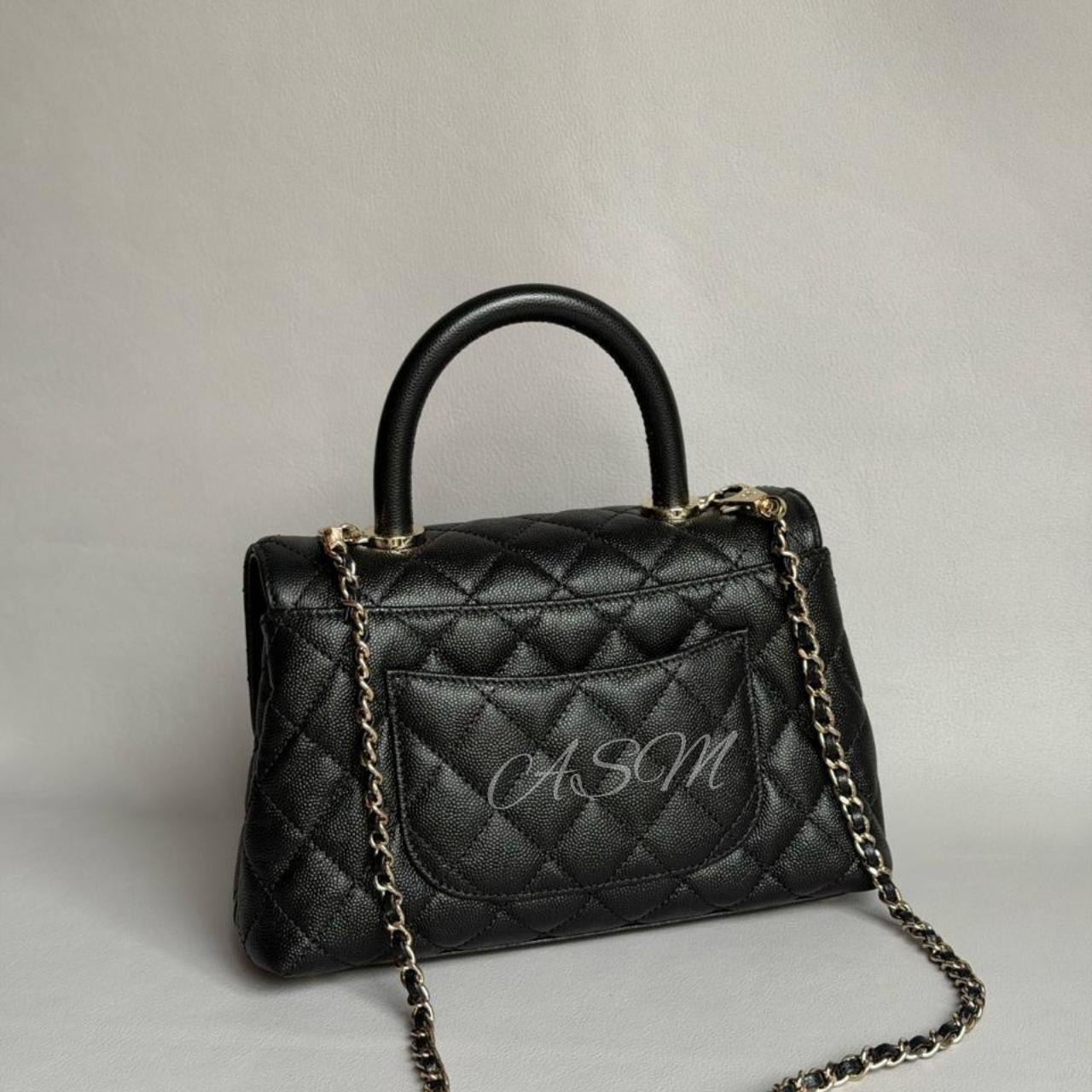 Chanel Flap Bag with Top Handle