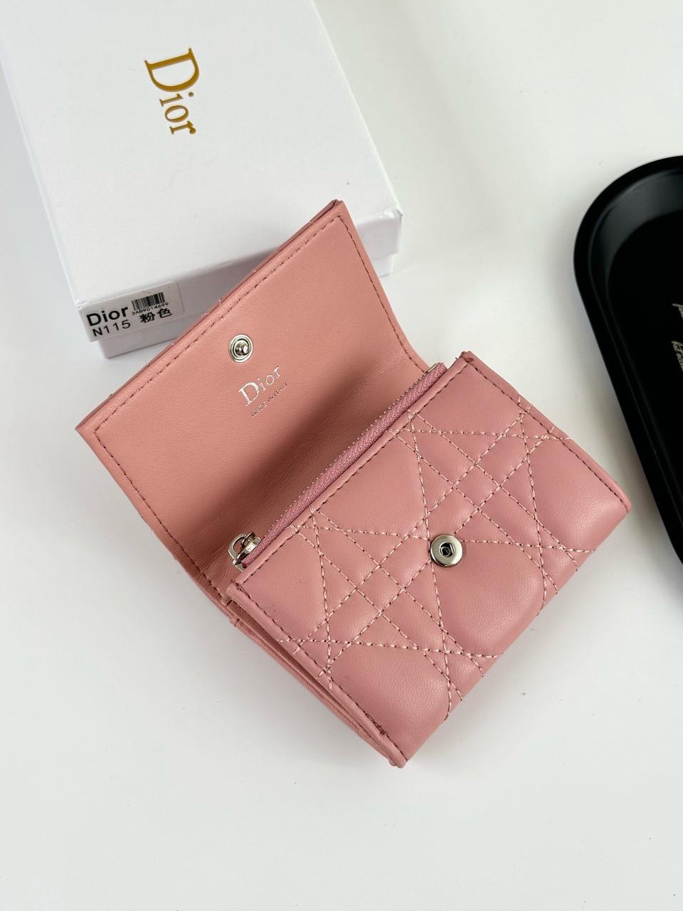 Lady Dior Glycine Wallet
