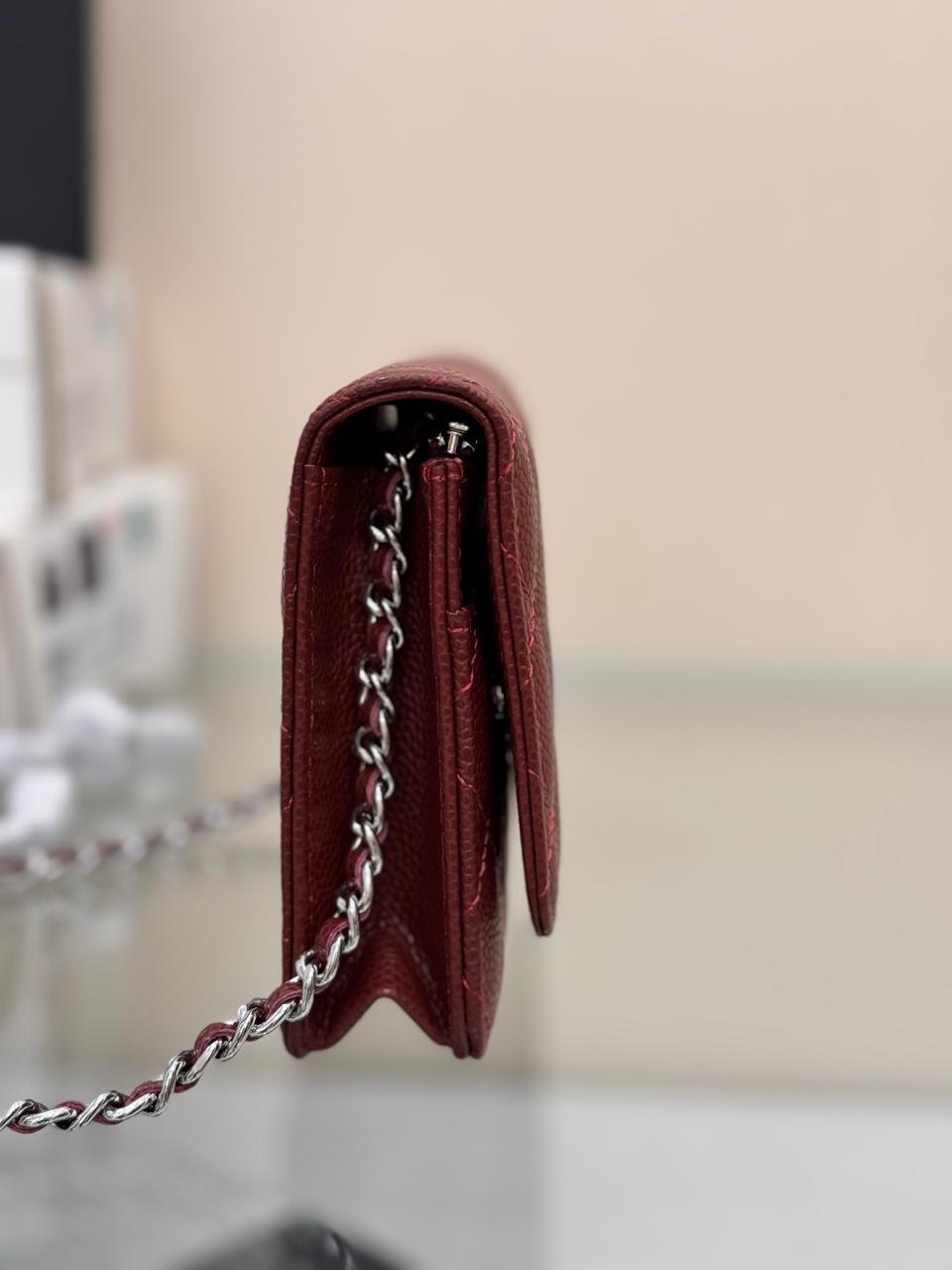 Chanel Classic Wallet on Chain