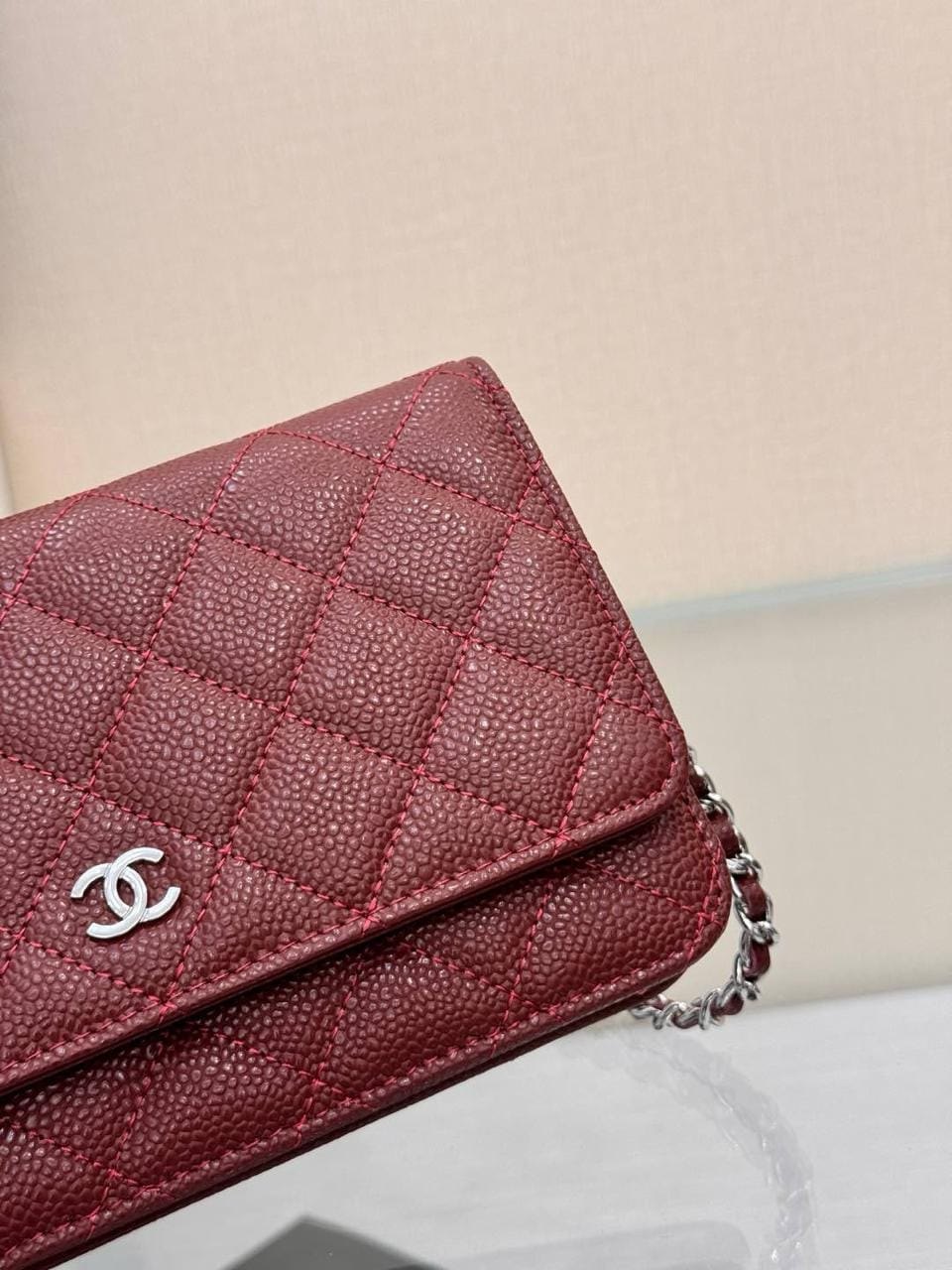 Chanel Classic Wallet on Chain