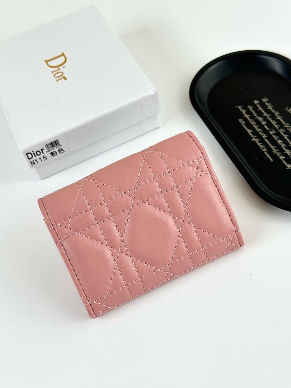Lady Dior Glycine Wallet
