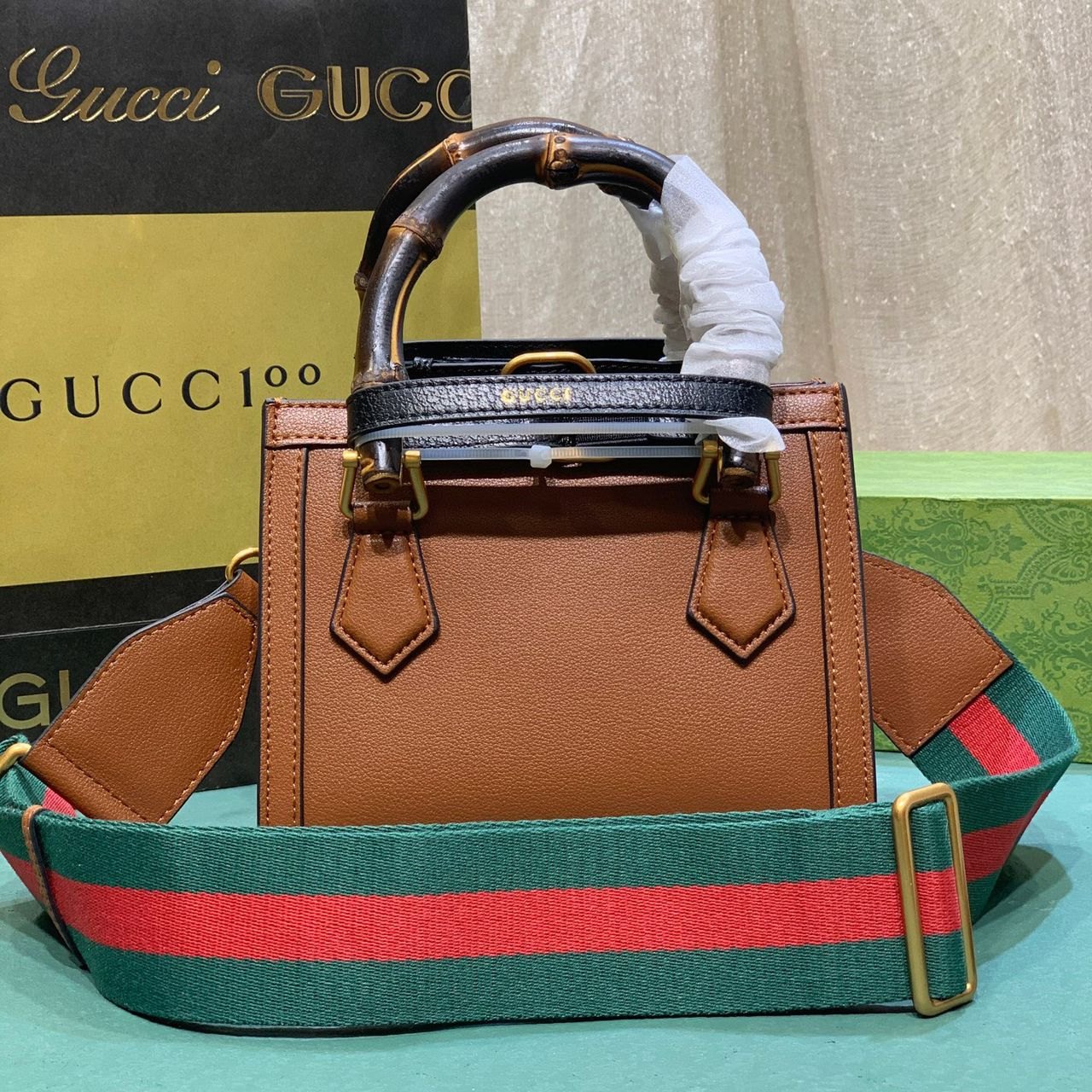 Gucci Diana Mini Top Handle Bag