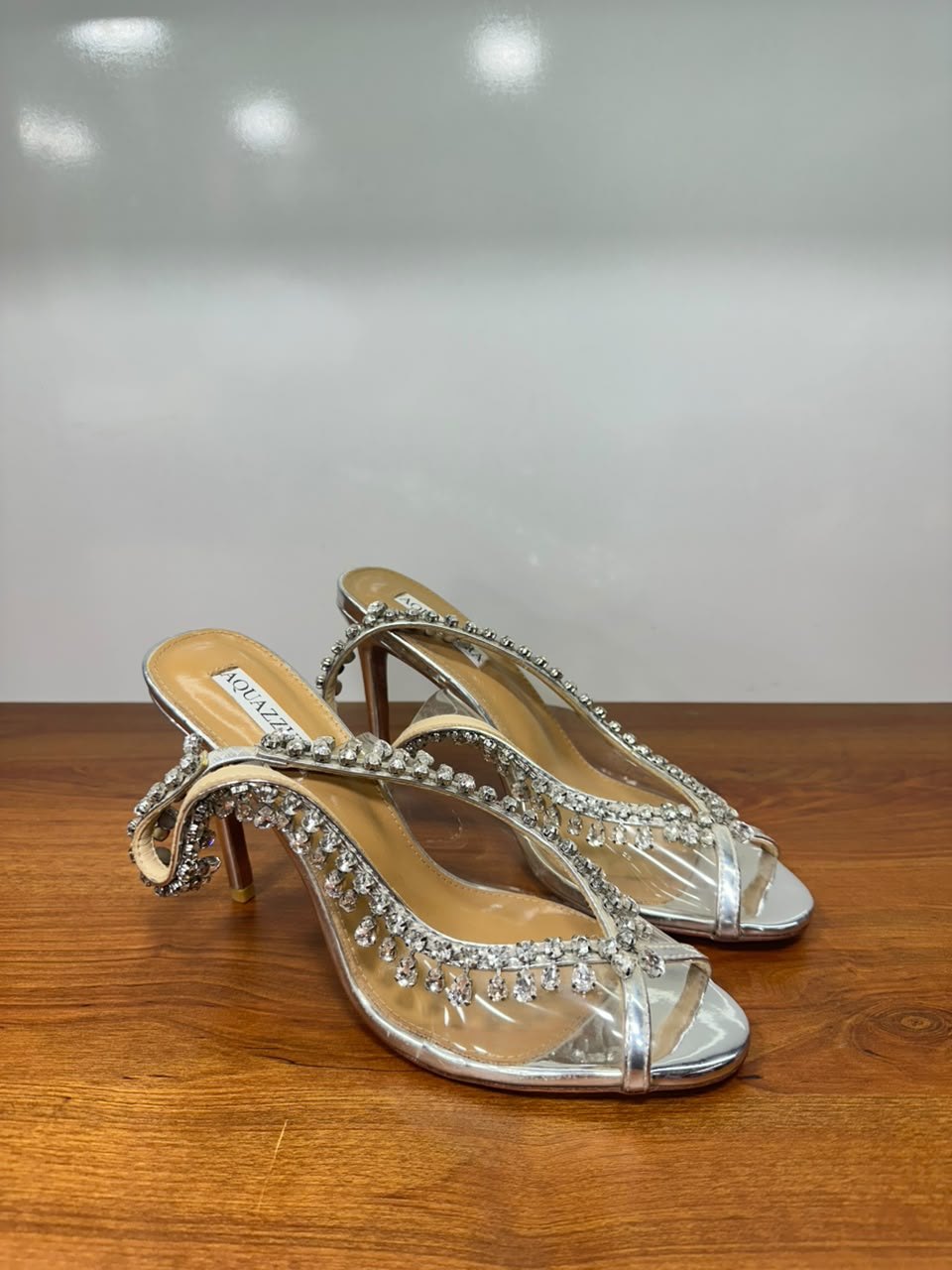 Aquazzura Temptation Crystal Sandal