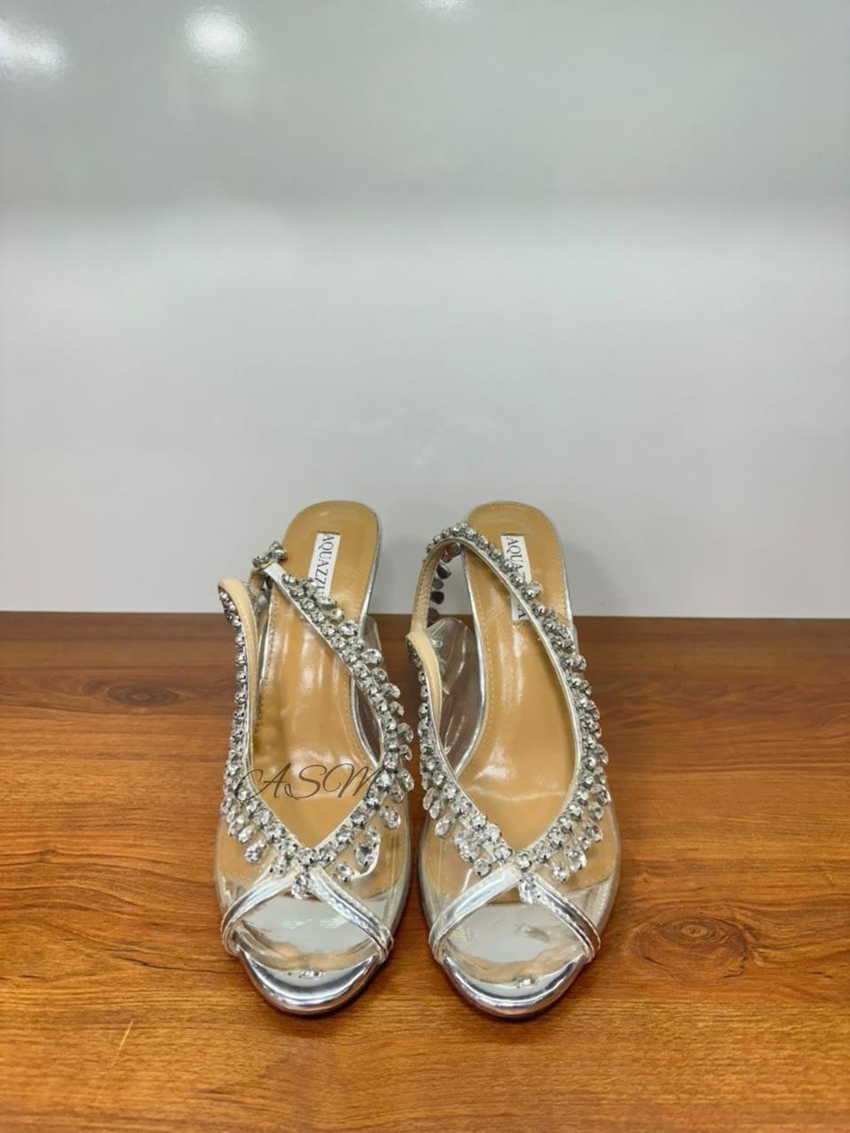 Aquazzura Temptation Crystal Sandal