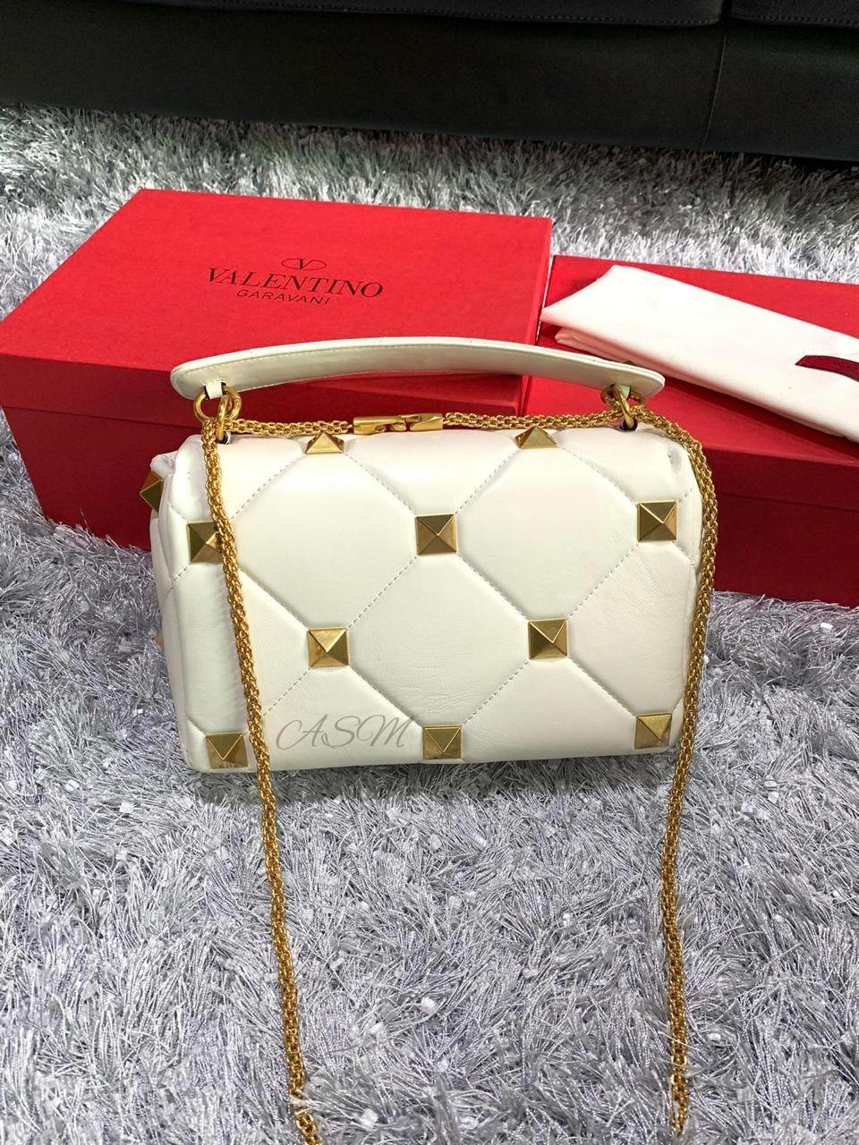 Valentino Garavani Roman Stud Shoulder Bag