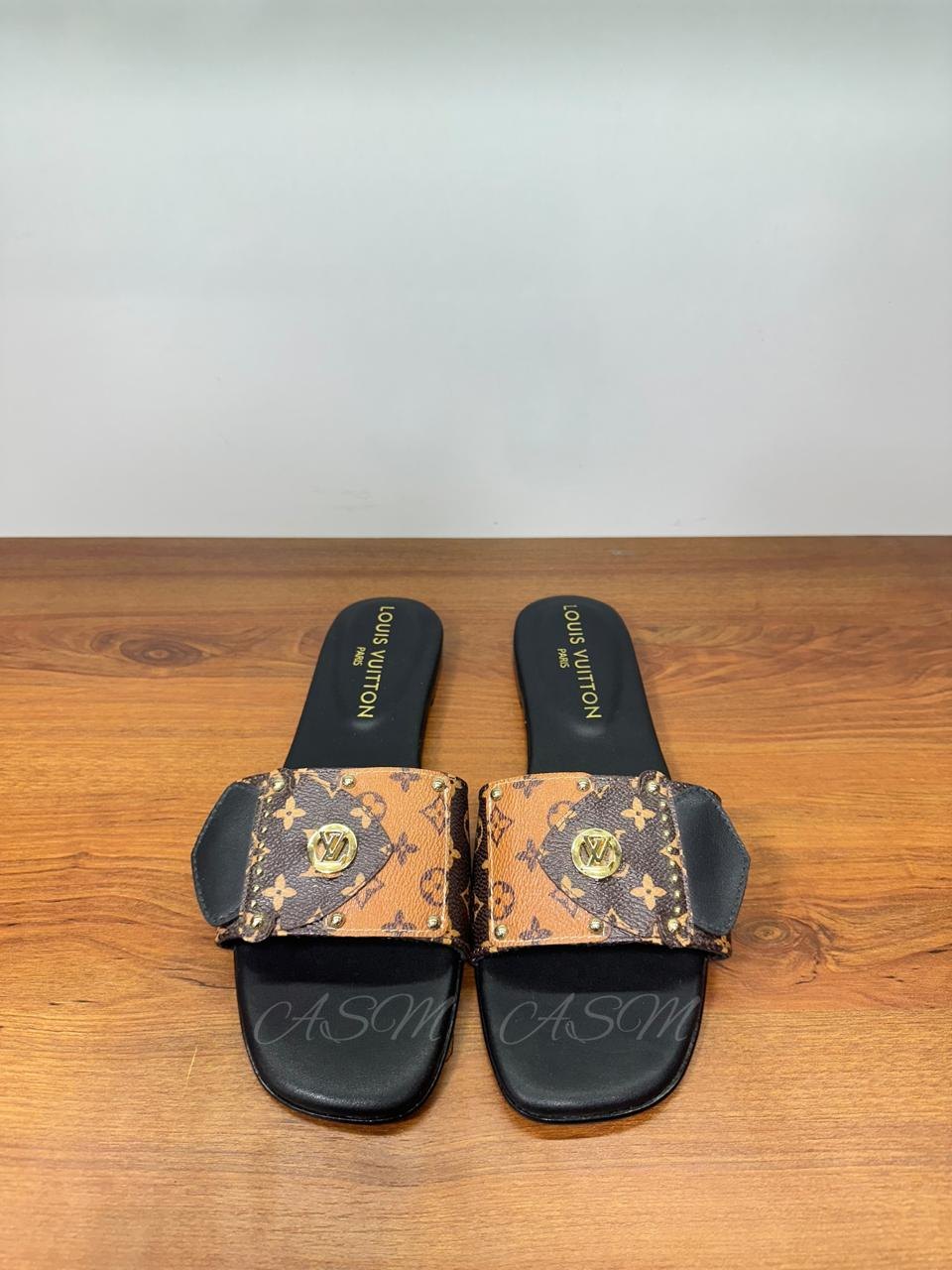 Louis Vuitton LV Frame Flat Mules