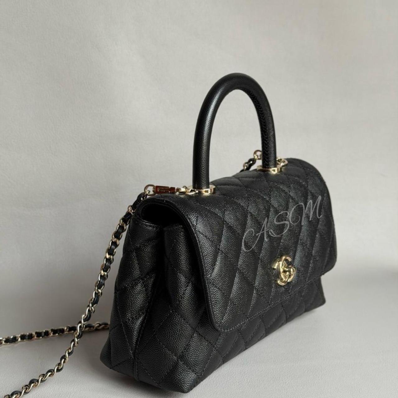 Chanel Flap Bag with Top Handle