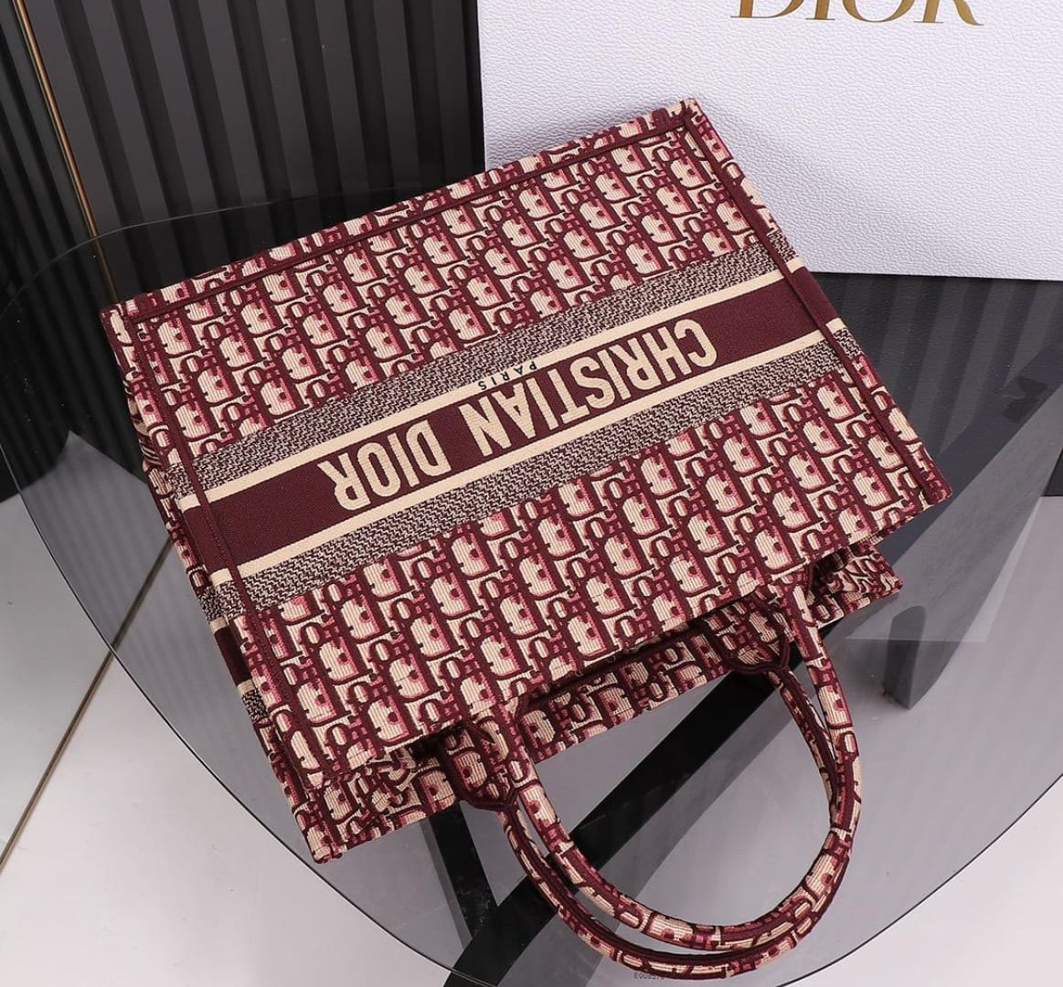 Christian Dior Book Tote