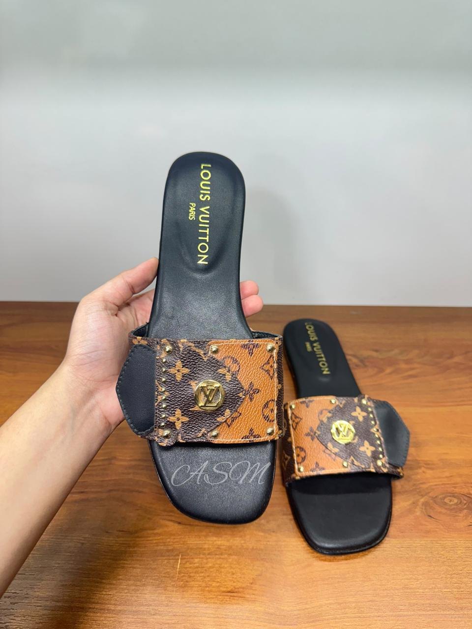 Louis Vuitton LV Frame Flat Mules