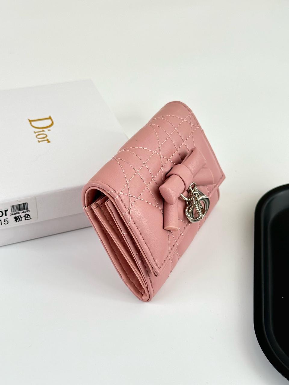 Lady Dior Glycine Wallet