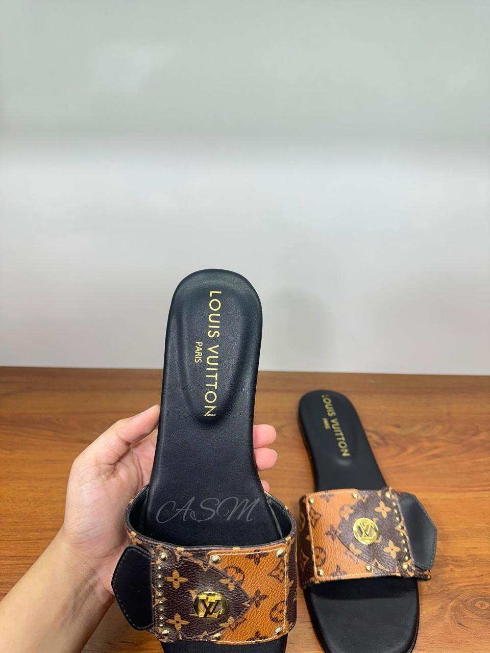 Louis Vuitton LV Frame Flat Mules