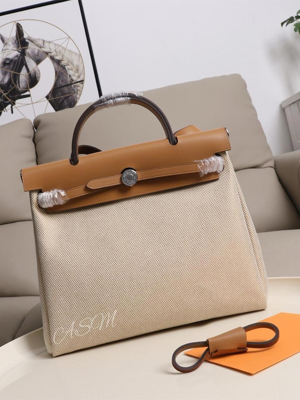Hermès Herbag Zip 31 in Vache Hunter