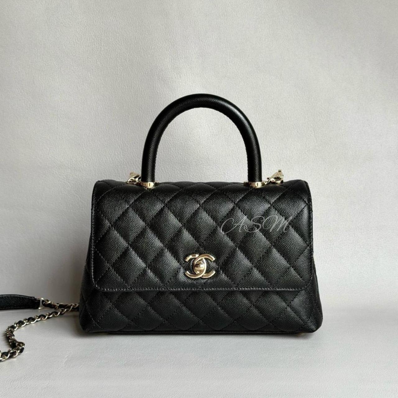 Chanel Flap Bag with Top Handle