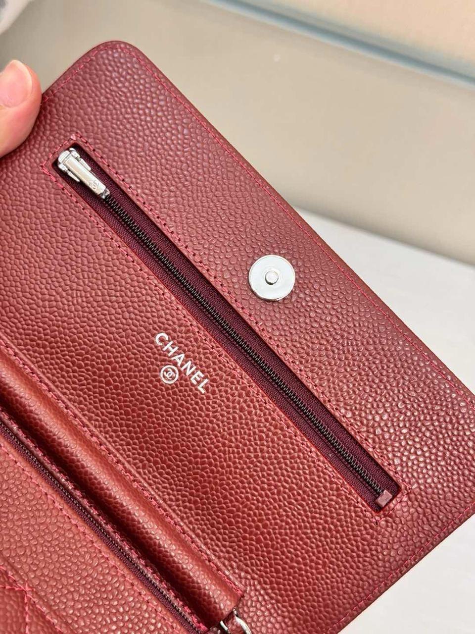 Chanel Classic Wallet on Chain