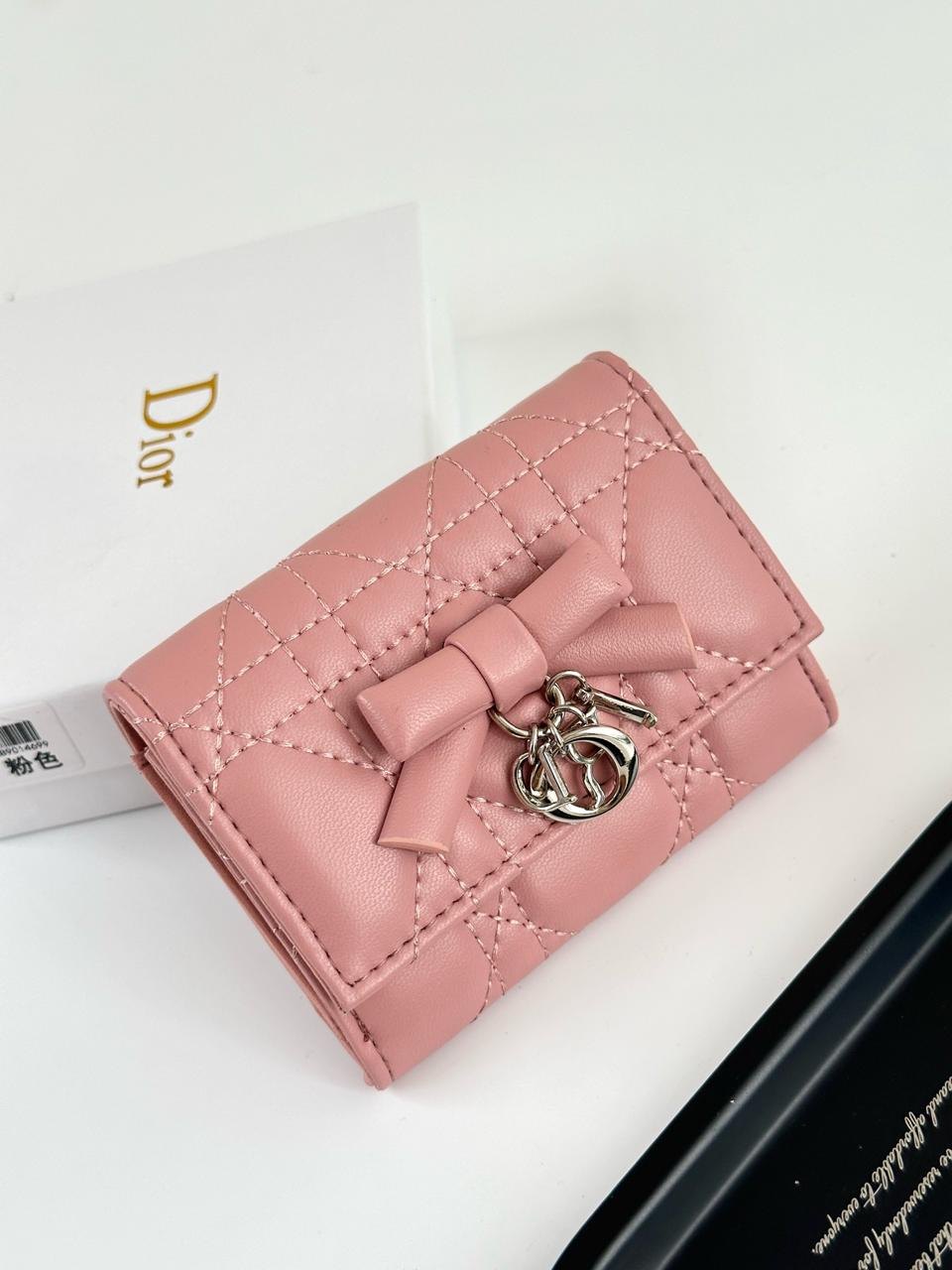 Lady Dior Glycine Wallet