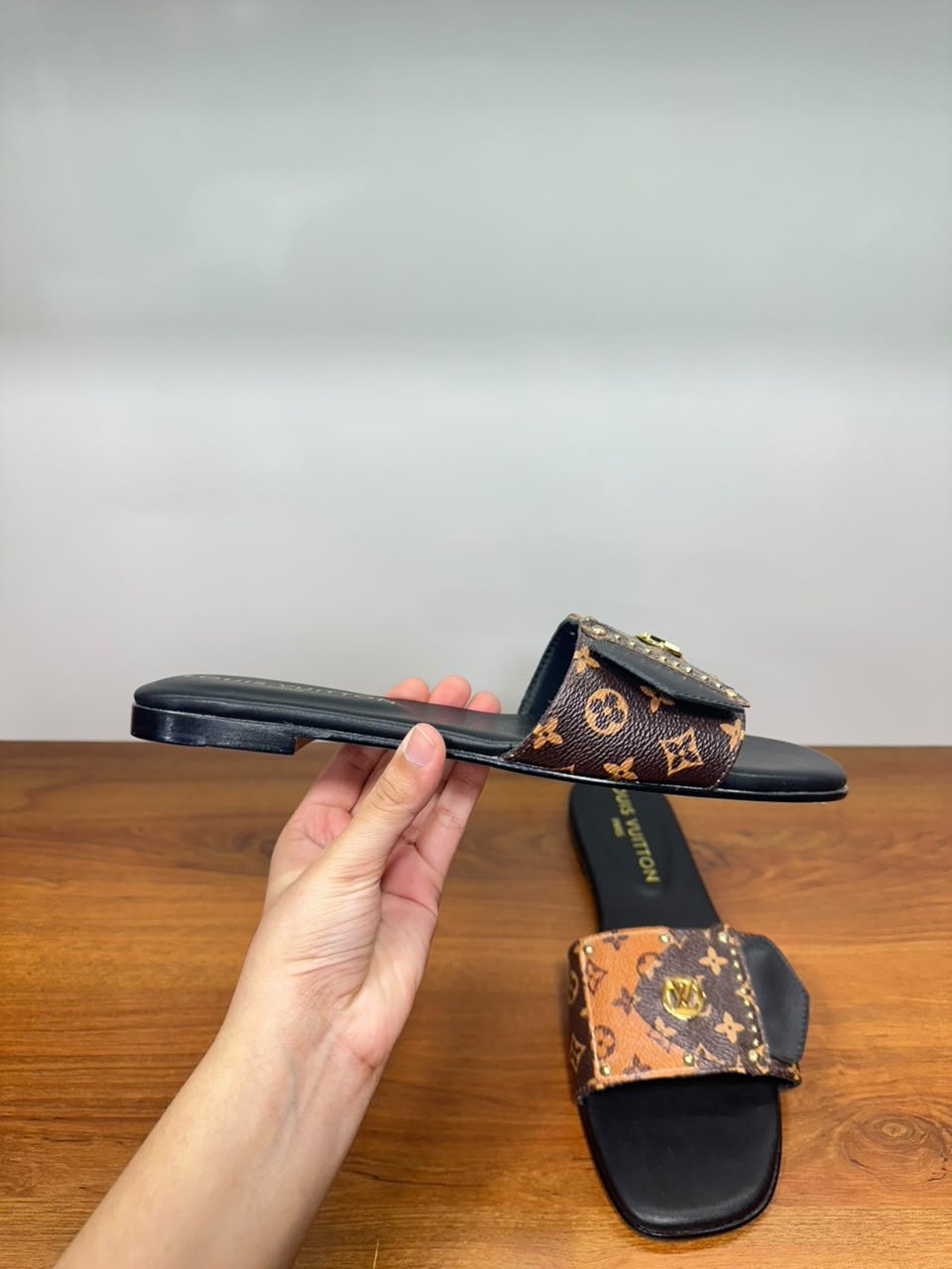 Louis Vuitton LV Frame Flat Mules
