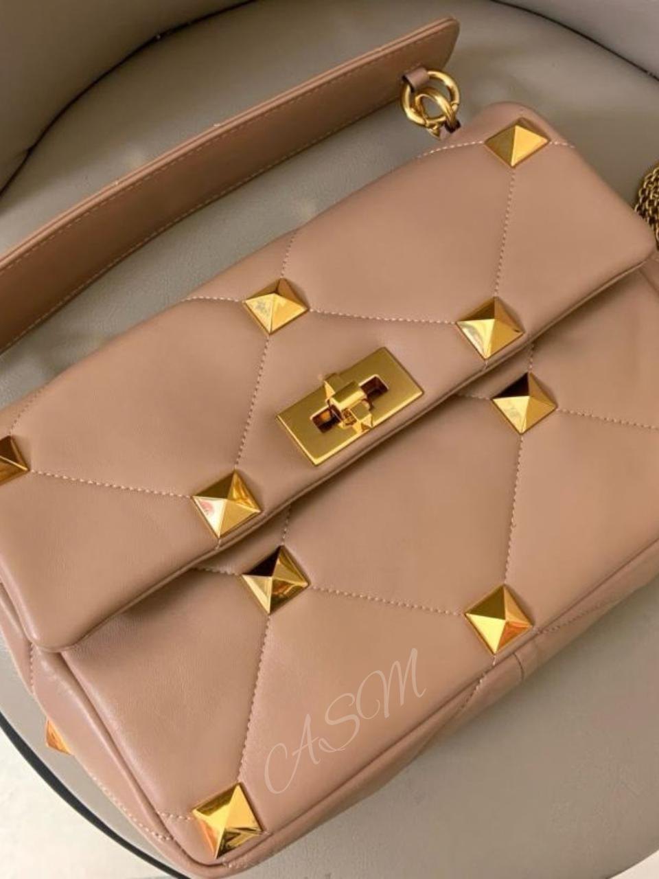 Valentino Garavani Roman Stud Shoulder Bag