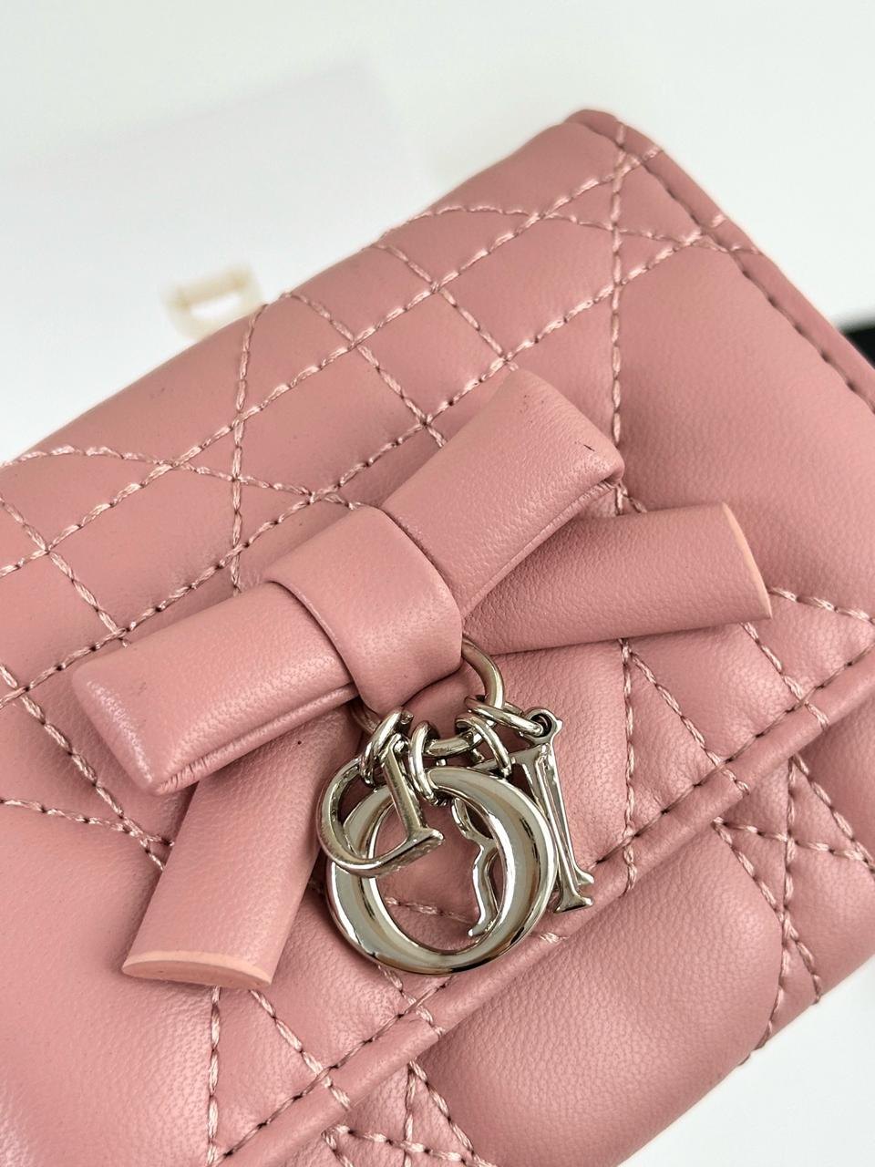 Lady Dior Glycine Wallet