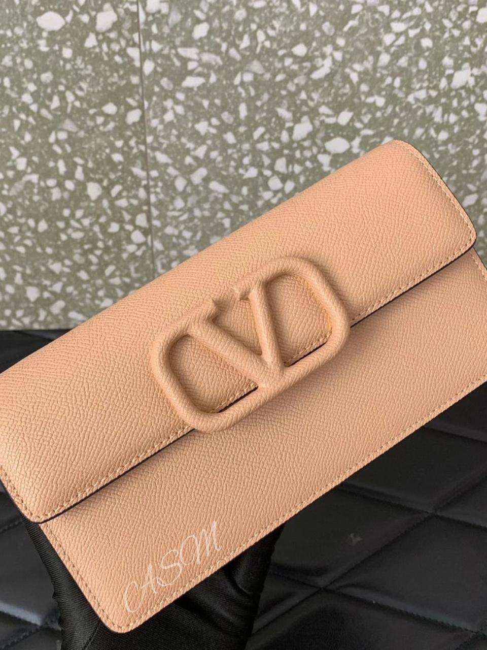 Valentino Garavani VLogo Signature Wallet with Chain