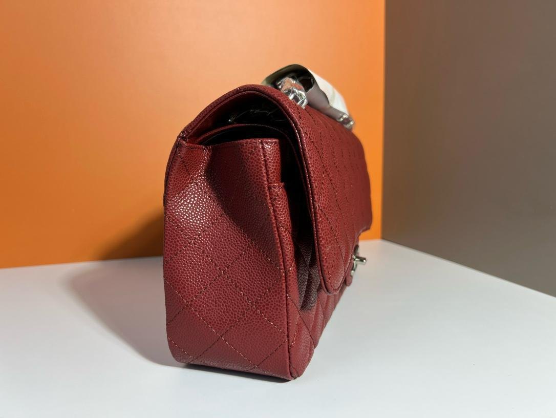 Chanel Classic Double Flap Bag in Caviar Leather