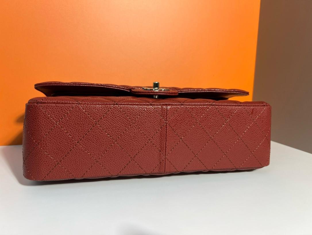 Chanel Classic Double Flap Bag in Caviar Leather